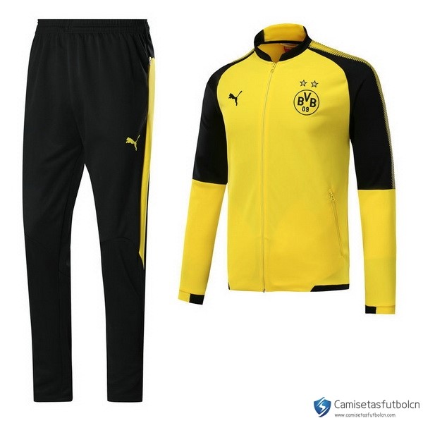 Chandal Borussia Dortmund 2017-18 Negro Amarillo Marino